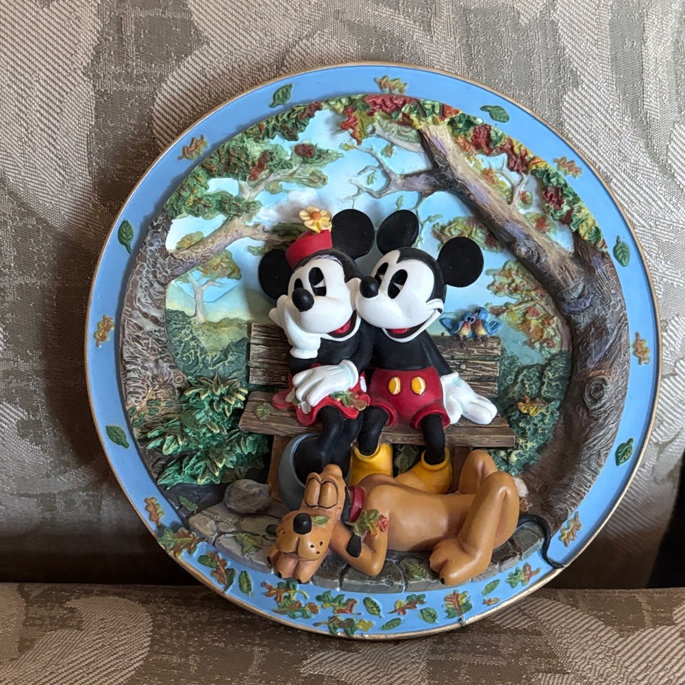 Disney. Bradford Exchange Brand. “Friendship Makes You Warm All Over.”